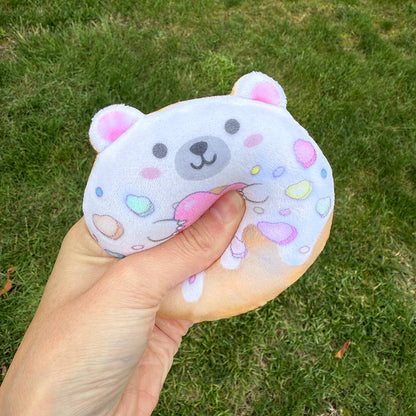 Super Duper Sugar Squisher - Plush Sugar Bear Donuts