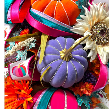 DLX 3 Pumpkin Swag Fall Swag|9295
