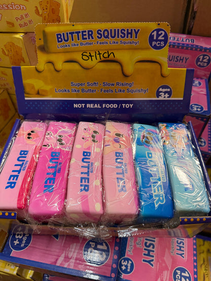 Squishy dumpling PINK BUTTER  cartoon