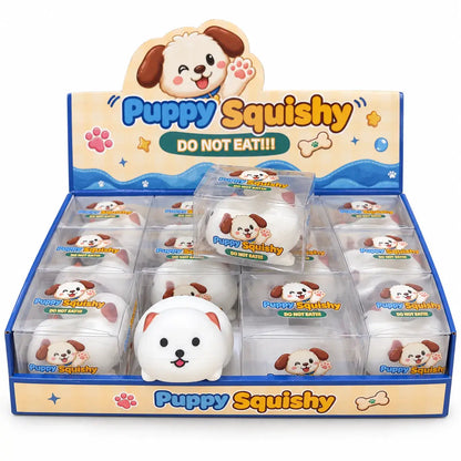 Cute Crunchy Pug Dog Block Squishy Toy
