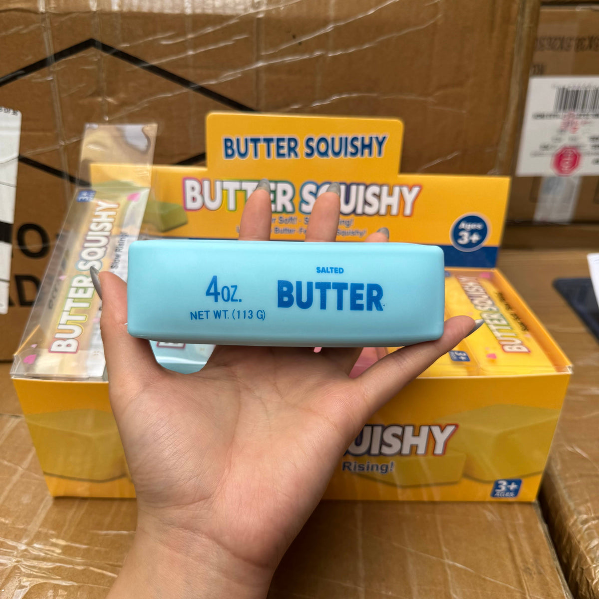 Crackling Crunchy Multicolor Butter Squishy 4oz | A083