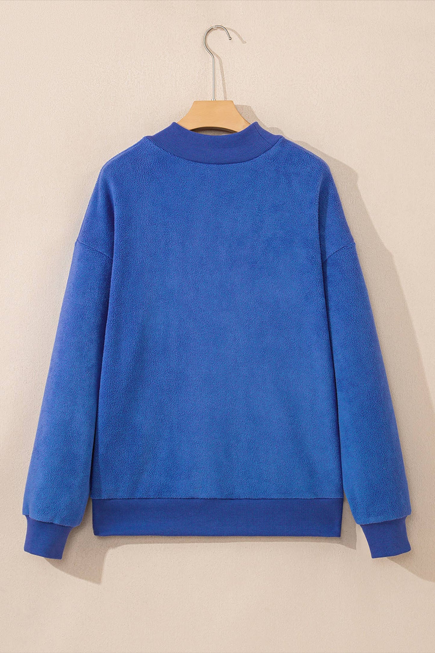 66 Game Day Oversize Reversible Mock Neck Sweatshirt (S-XL)