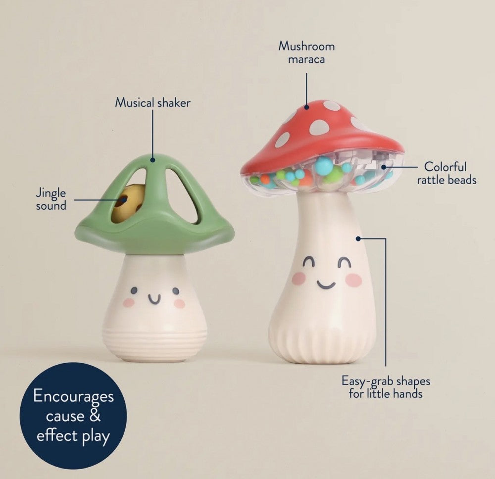 ITSY MINI MUSHROOM MARACAS|9401