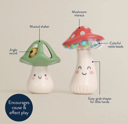 ITSY MINI MUSHROOM MARACAS|9401