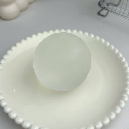Moldable Frosted Coconut Oil–Style Squishy Stress Ball