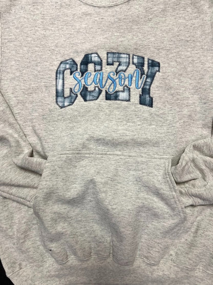 Cozy Season Hooded Crewneck|8126