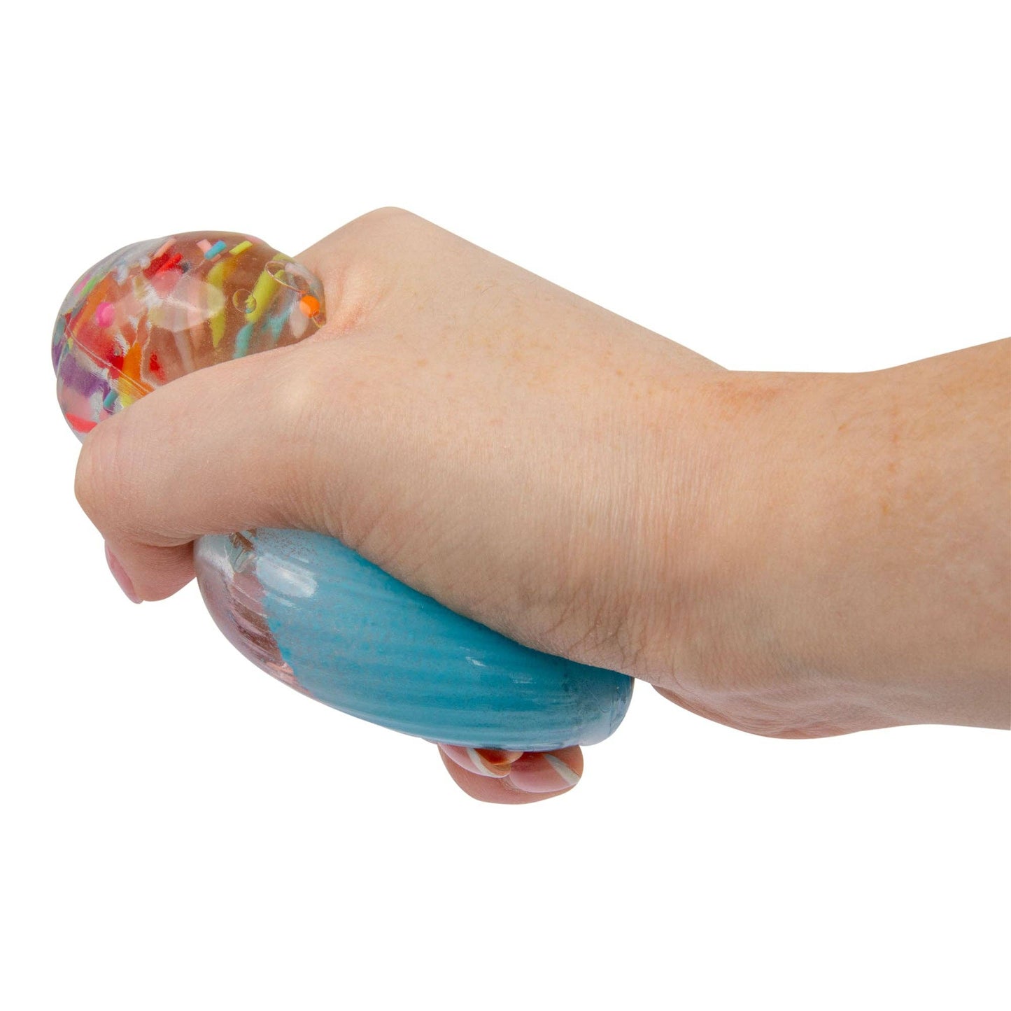 Scrunchems® Sugar Cupcake Squishy Fidget Toy 1pc Color Ship