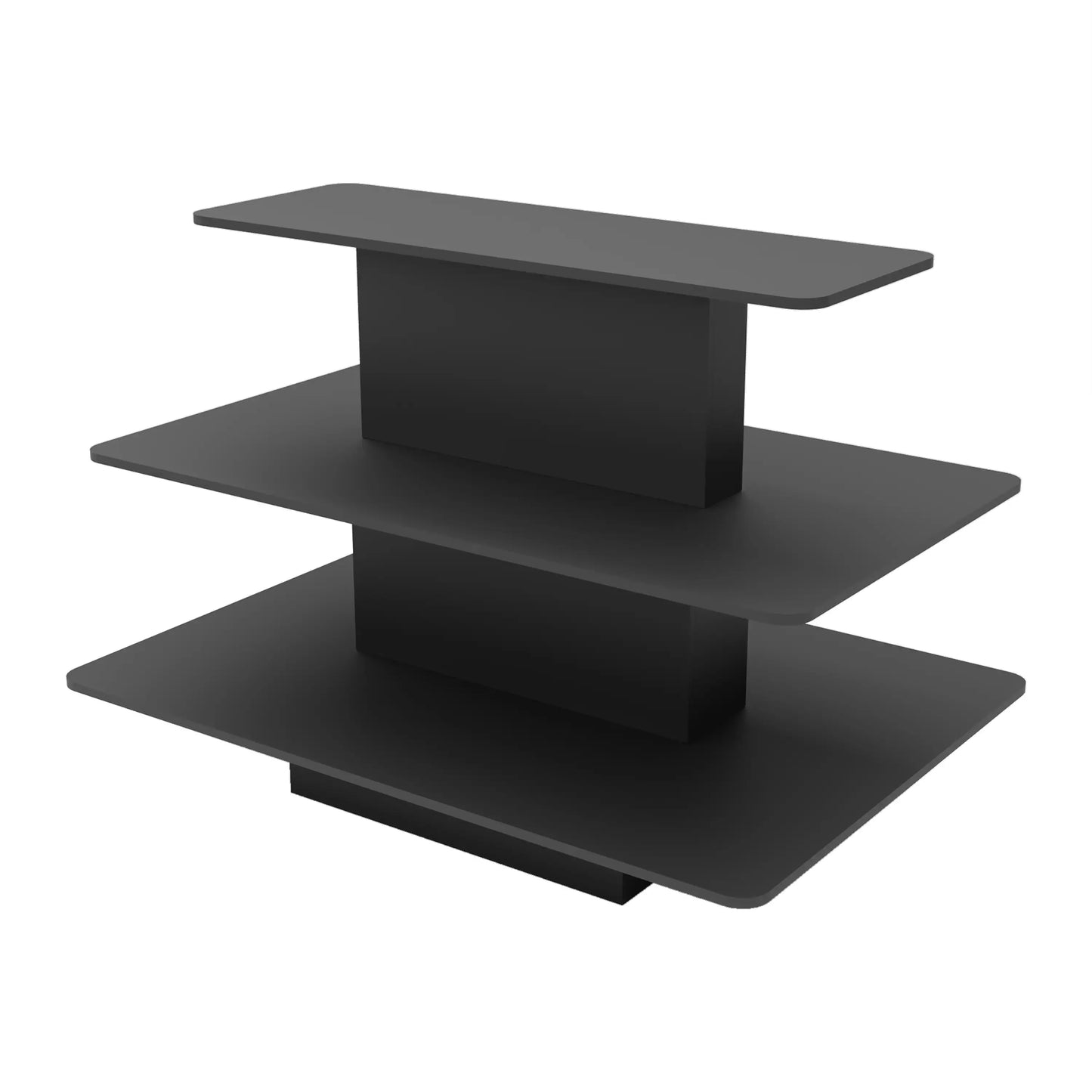 Retail Display Three-Tier Rectangular Table