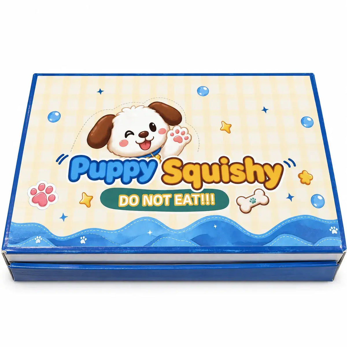 Cute Crunchy Pug Dog Block Squishy Toy