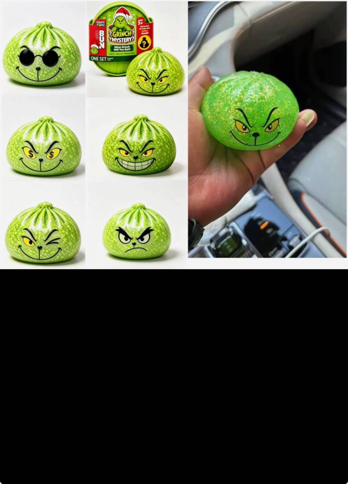 The Viral Dumpling - Grinch  GLOW in the Dark Edition