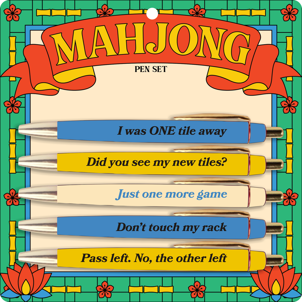 Mahjong Pen Set