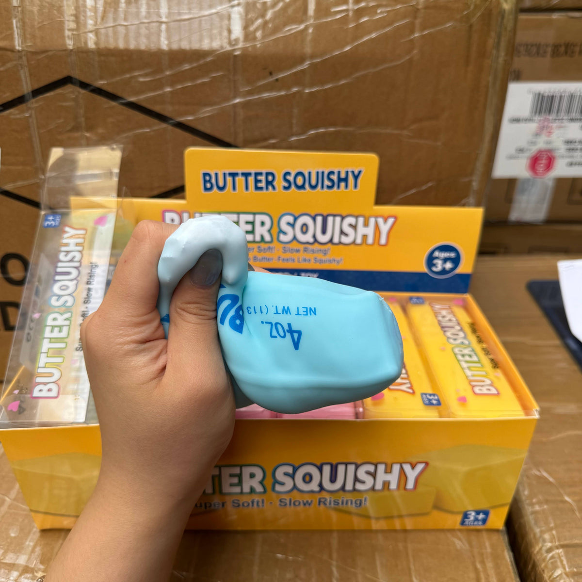 Crackling Crunchy Multicolor Butter Squishy 4oz | A083