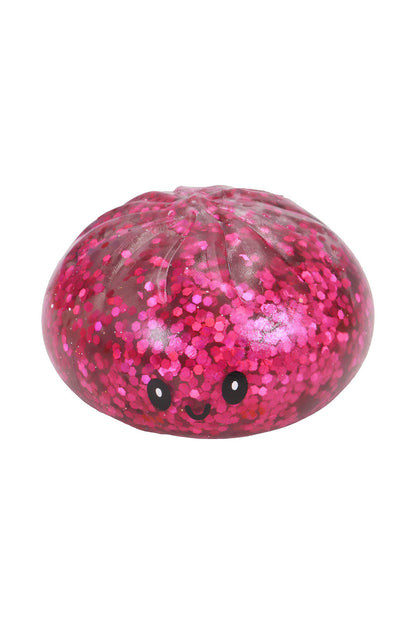 Chunky Glitter Jiggly Slime Filled Dumpling Bao Bun Squishy