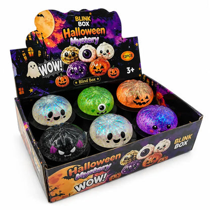 Halloween Ghost Maltose Squishy Stress Relief Toy Set