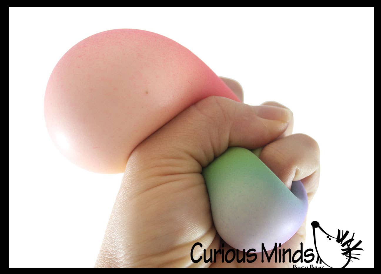 1 Easter Themed Creamy Doh Filled Squeeze Stress Balls - Chi