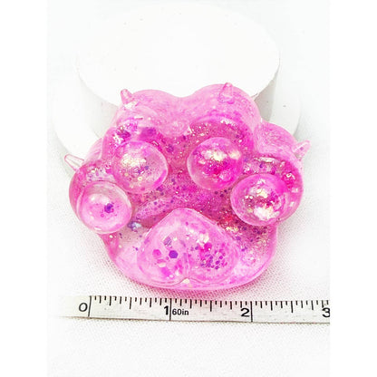 Large Sugary Glittered Paw Squishy Toy