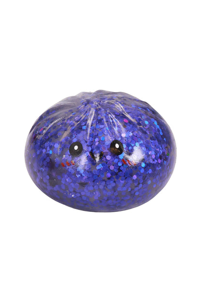 Chunky Glitter Jiggly Slime Filled Dumpling Bao Bun Squishy