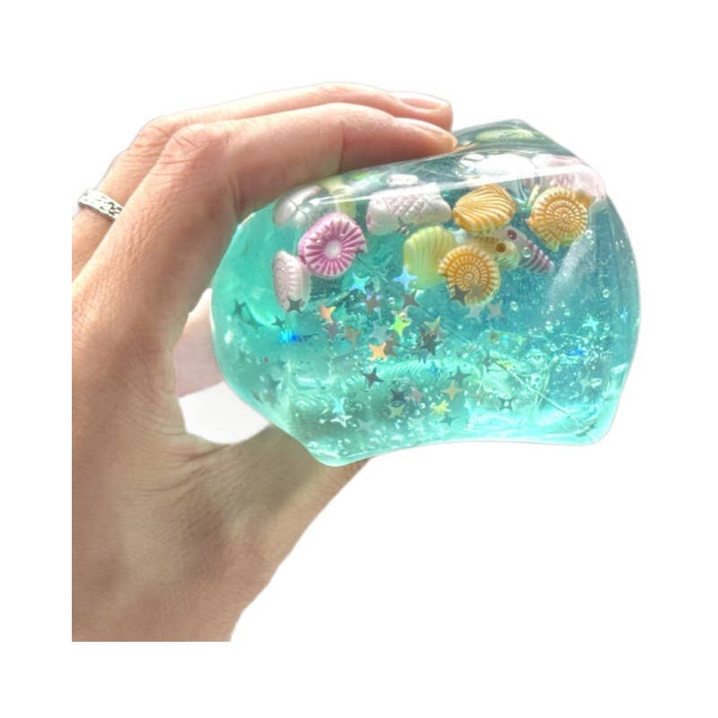 Seashell nice Cube Squishy Stress Relief Toy Fidget Toy