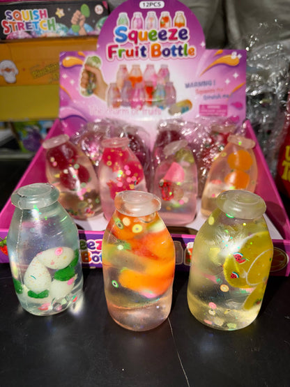 Squeeze Fruit Bottle Squishy –slow  Fruit Sensory Fidget