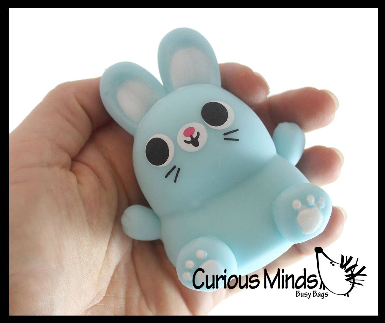 1 Easter Themed Creamy Doh Filled Squeeze Stress Balls - Chi