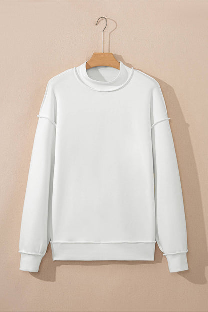 66 Game Day Oversize Reversible Mock Neck Sweatshirt (S-XL)