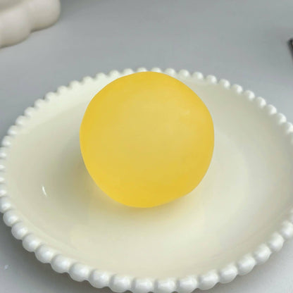 Moldable Frosted Coconut Oil–Style Squishy Stress Ball