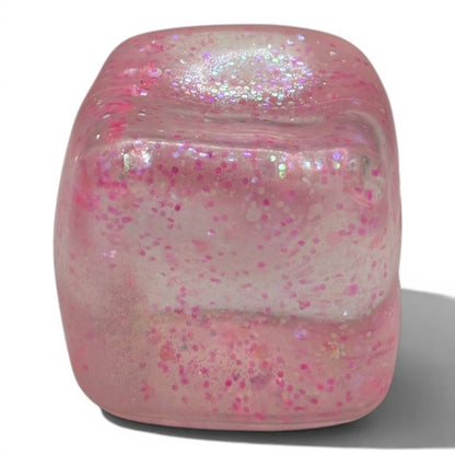 Assorted Glitter Squishy Cube 12ct PDQ