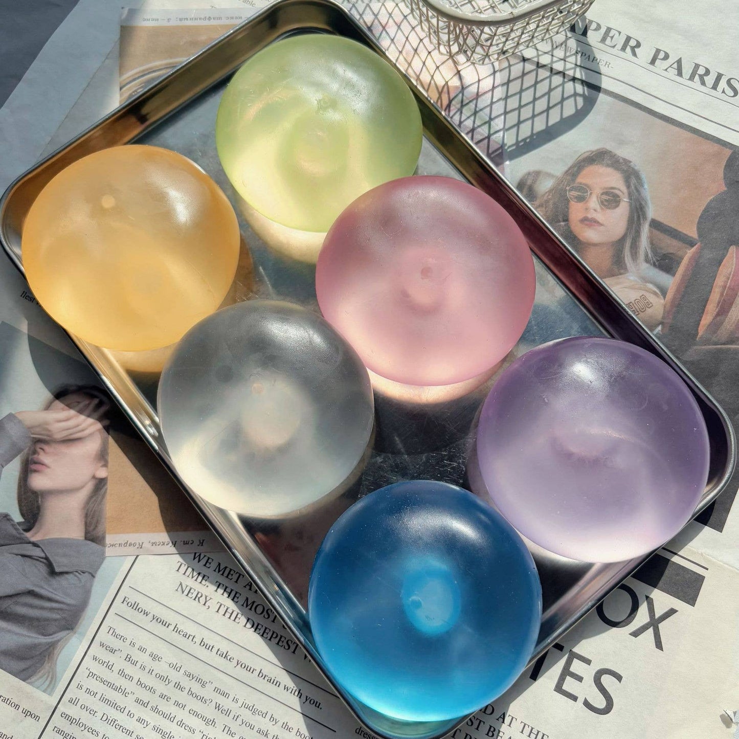 Coconut Oil Squishy Stress Ball