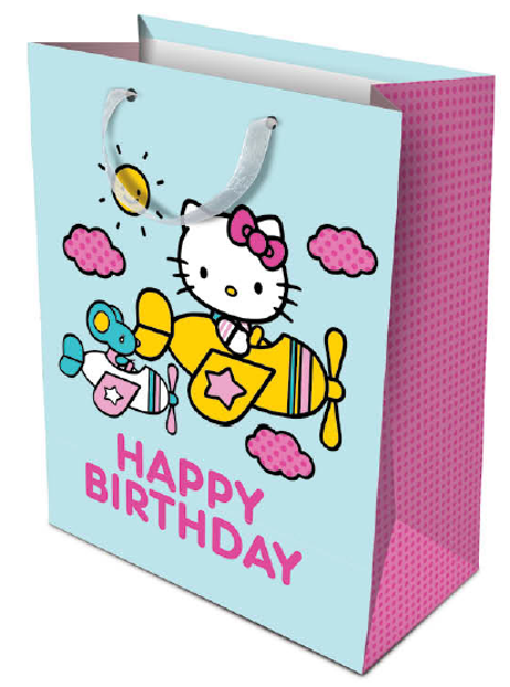 Hello Kitty Planes Happy Birthday (MH) Gift Bag
