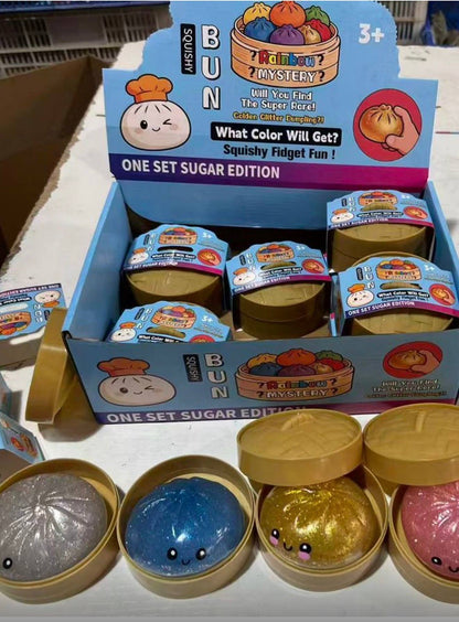 The Viral Dumpling Squishy - Glitter Edition