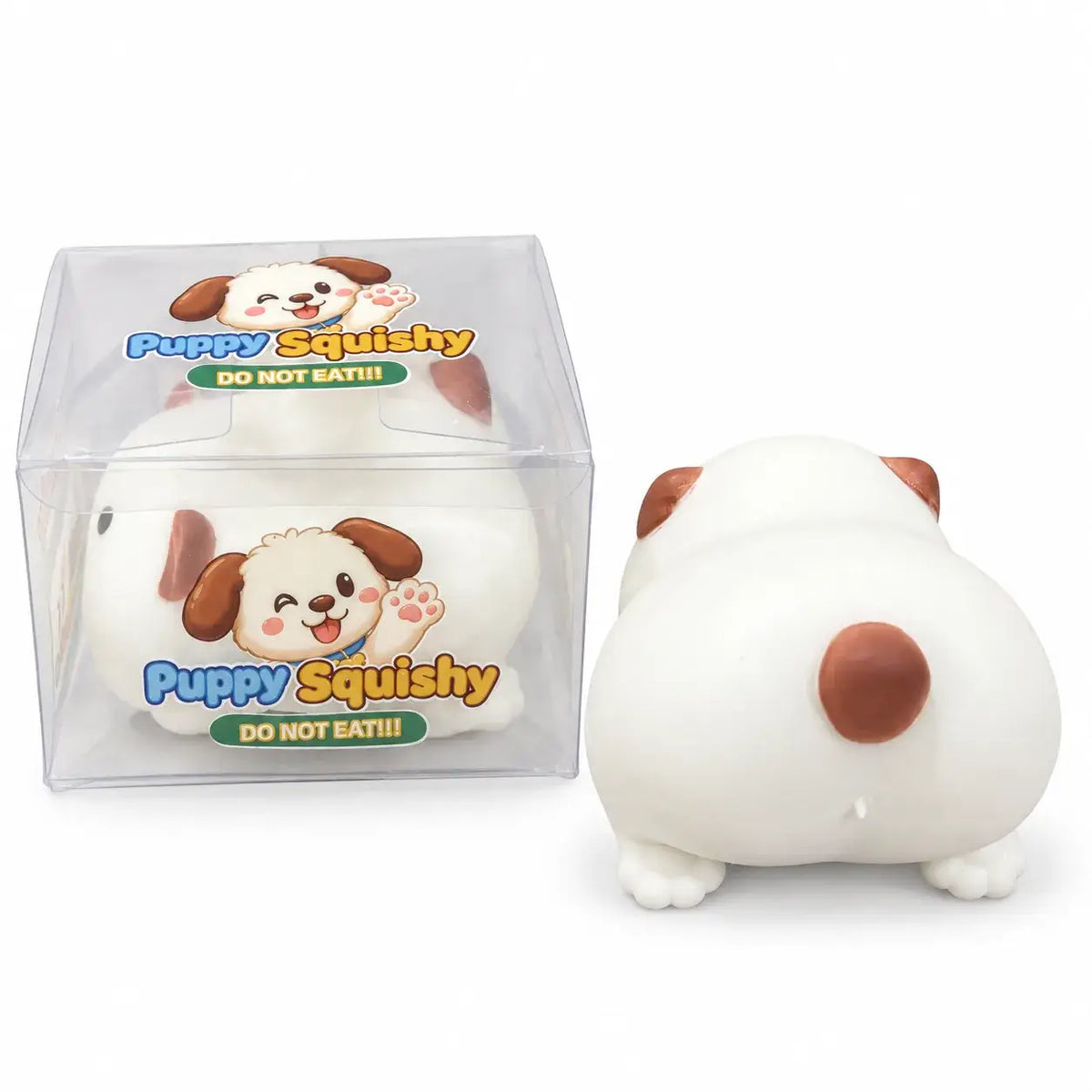 Cute Crunchy Pug Dog Block Squishy Toy