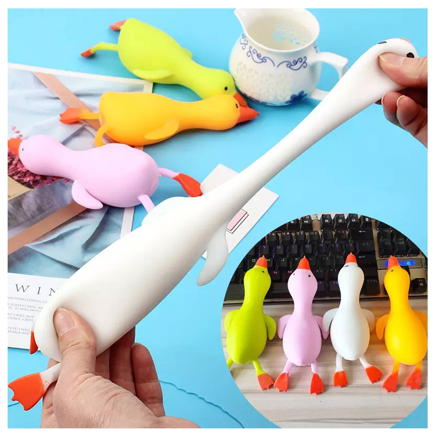 Duck Soft Squishy Fidget Easter Kids Toy