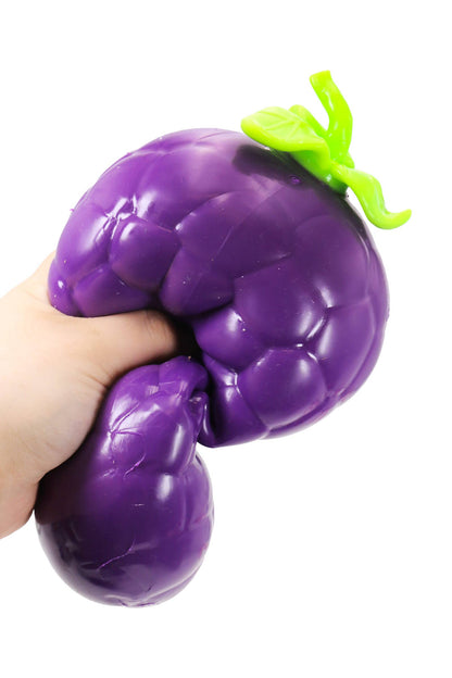 JUMBO 8 Inch Grape Soft Slime Filled Squishy - PVC Box