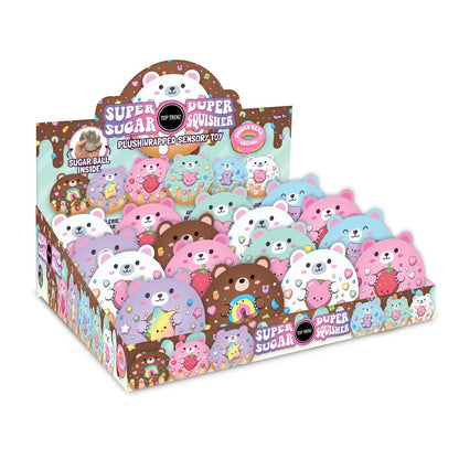 Super Duper Sugar Squisher - Plush Sugar Bear Donuts