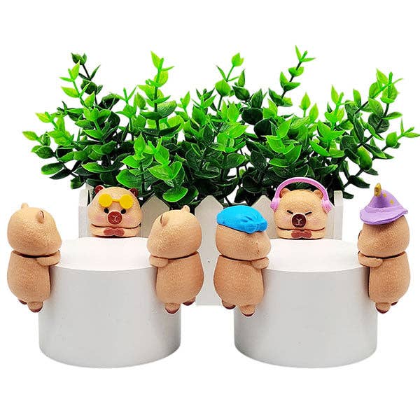 Capybara Huggers: The Phone Hugging Animals Series 3 Collectable Figurine Blind Bag (1pc)