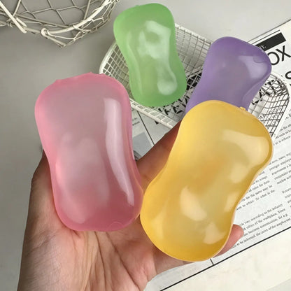 Moldable Transparent Coconut Oil Soap Squishy Stress Relief Toy