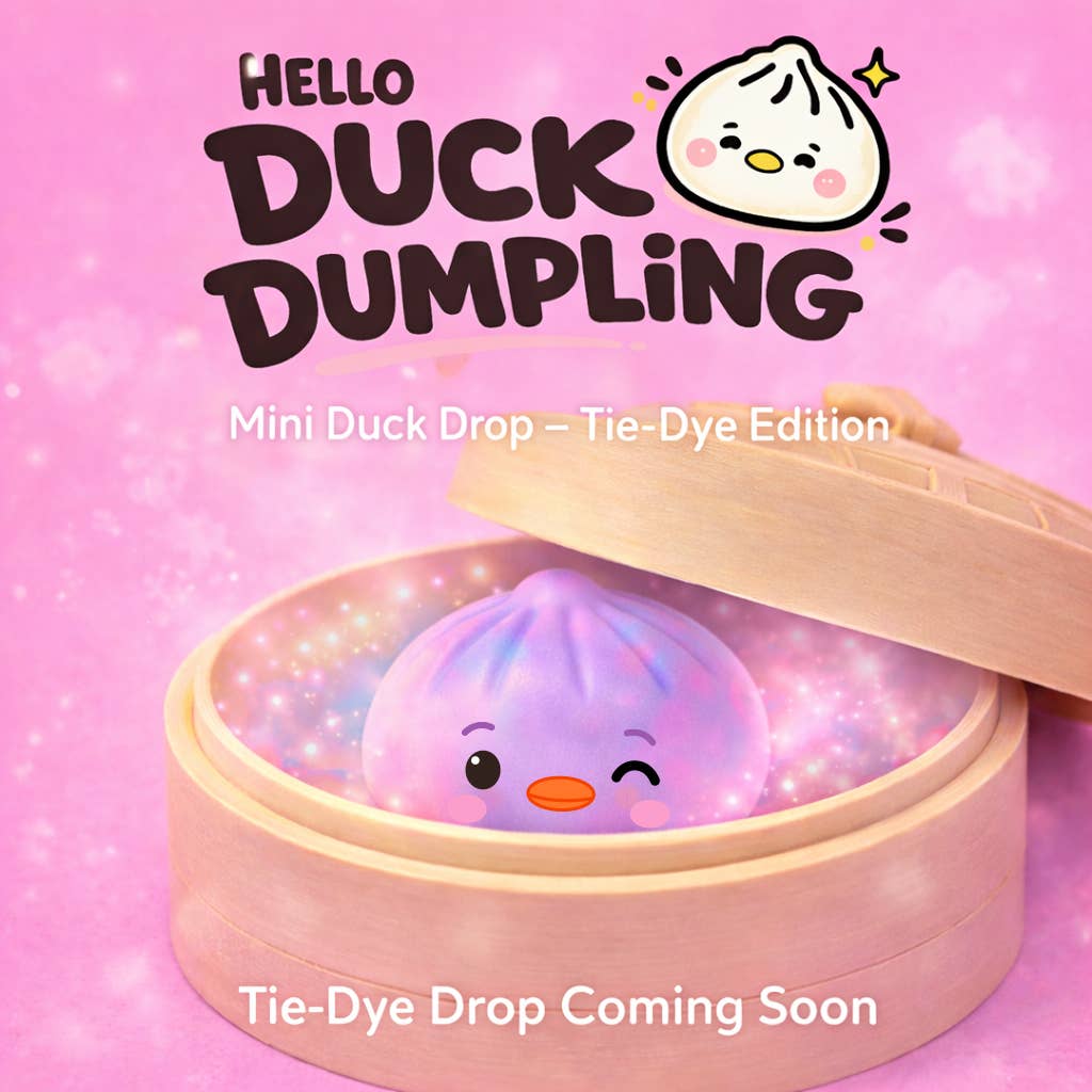 Hello Duck Dumpling  - Mystery Mini Tie-Dye Edition