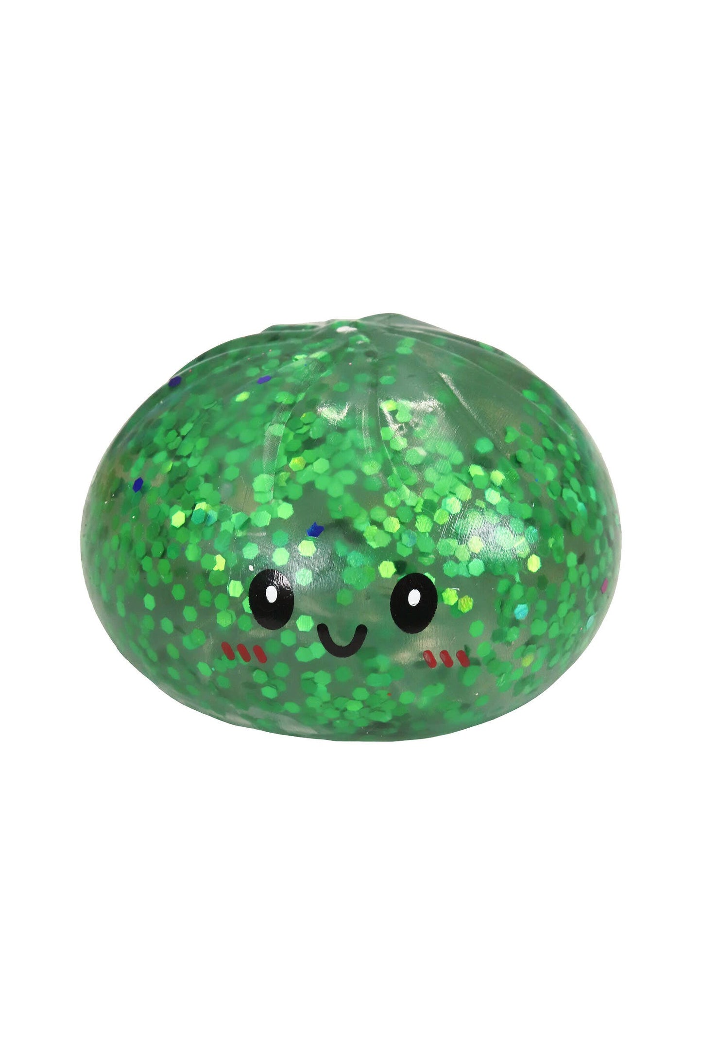 Chunky Glitter Jiggly Slime Filled Dumpling Bao Bun Squishy