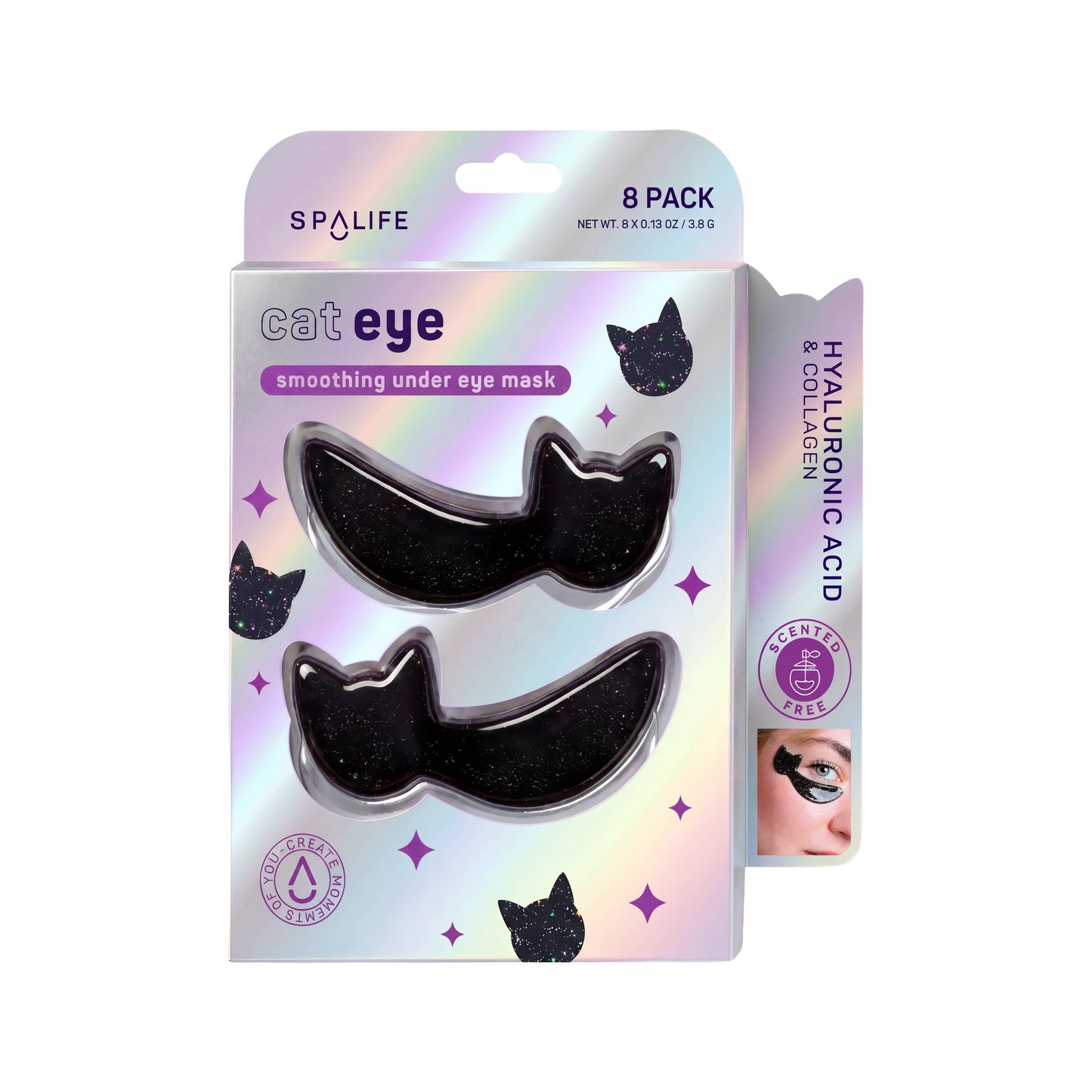 Halloween Cat Eye Hydrogel Undereye Patches | 8 Pack | Limited Edition