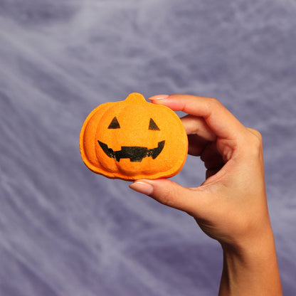SpaLife Halloween Bath Bomb Bundle with Pumpkin Headband