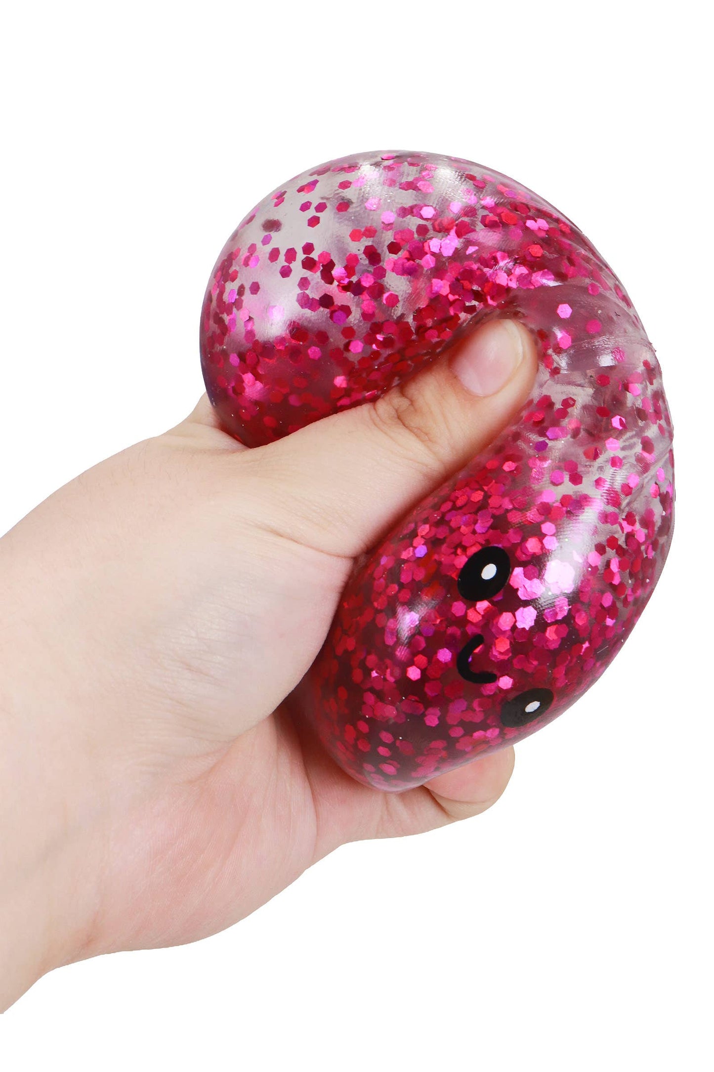 Chunky Glitter Jiggly Slime Filled Dumpling Bao Bun Squishy