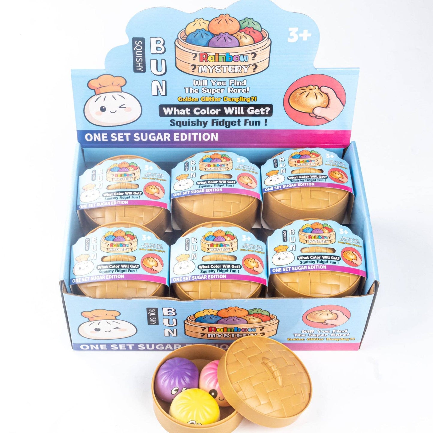 Mini cute emoji DUMPLINGS Squishy Squeeze Toy Fidget Toy
