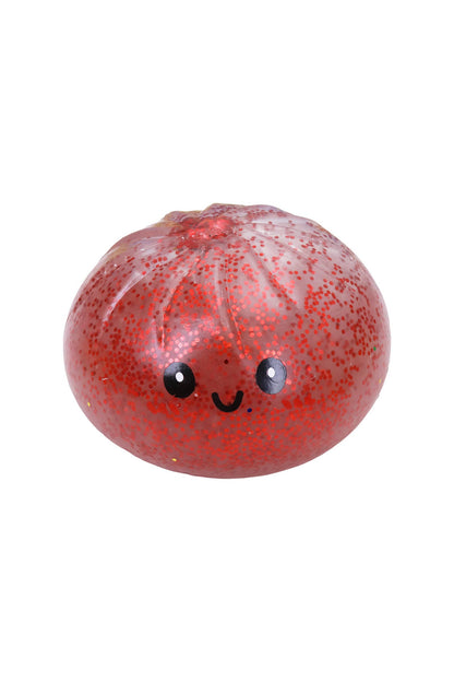 Glow In Dark Glitter Jiggly Dumpling Bao Bun Squishy