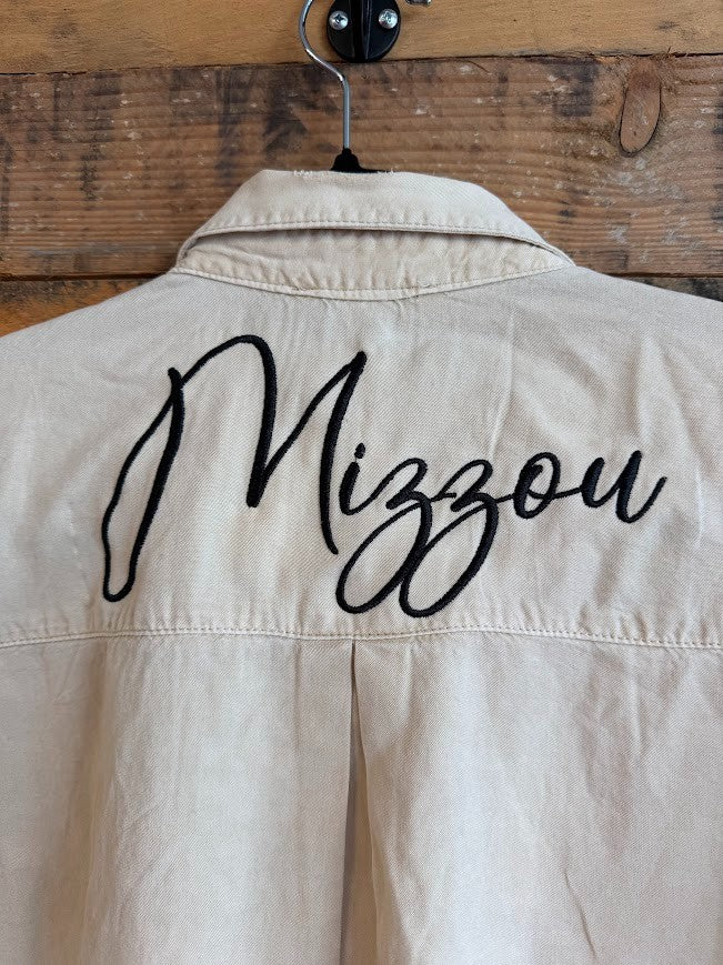 MIZZOU Button Down Shirt|9595