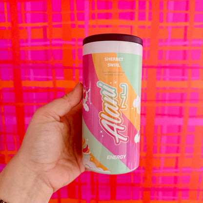 Slim Can Cooler, Sherbet Energy Drink