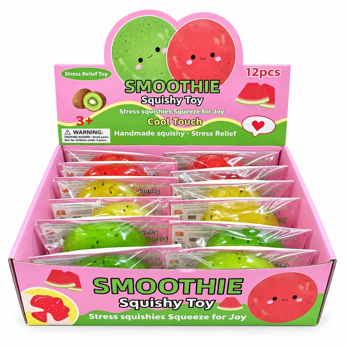 Crunchy Fruit Smoothie Squishy Stress Ball