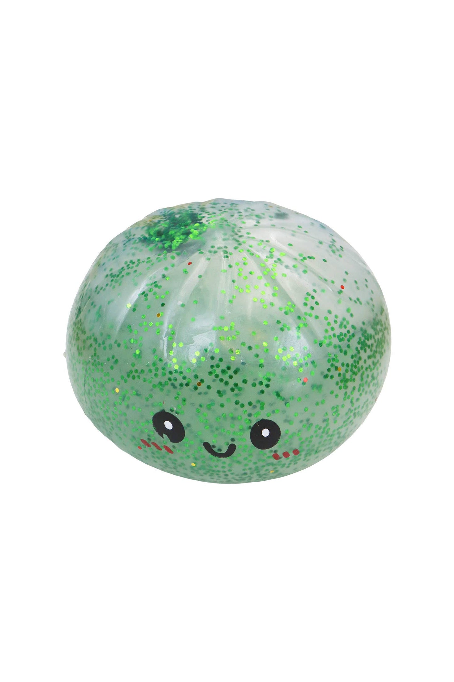 Glow In Dark Glitter Jiggly Dumpling Bao Bun Squishy