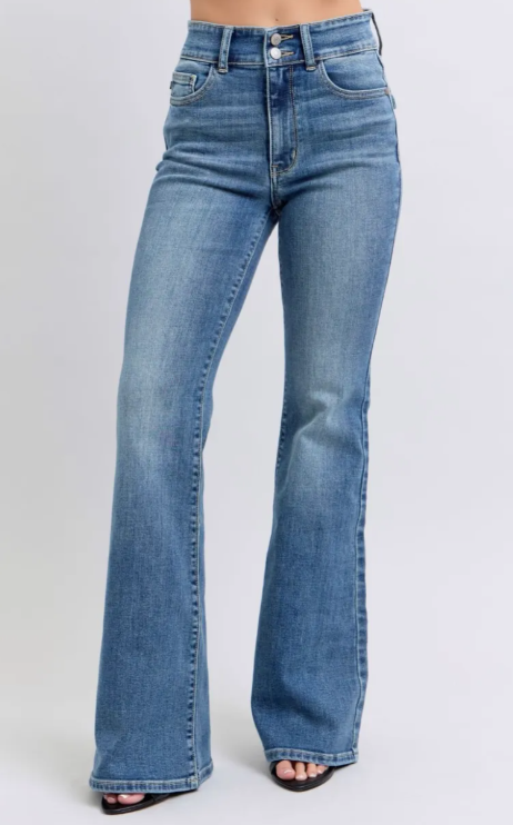 Judy Blue Flare Jeans|6806