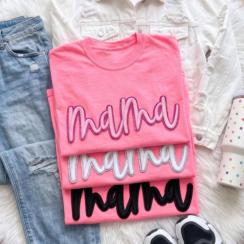 Mama Puff Embroidery Patch