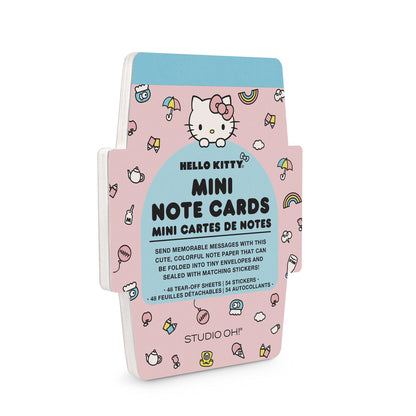 Hello Kitty Classic Pink Mini Note Cards with Stickers